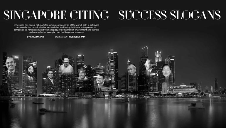 Singapore Citing Success Slogans