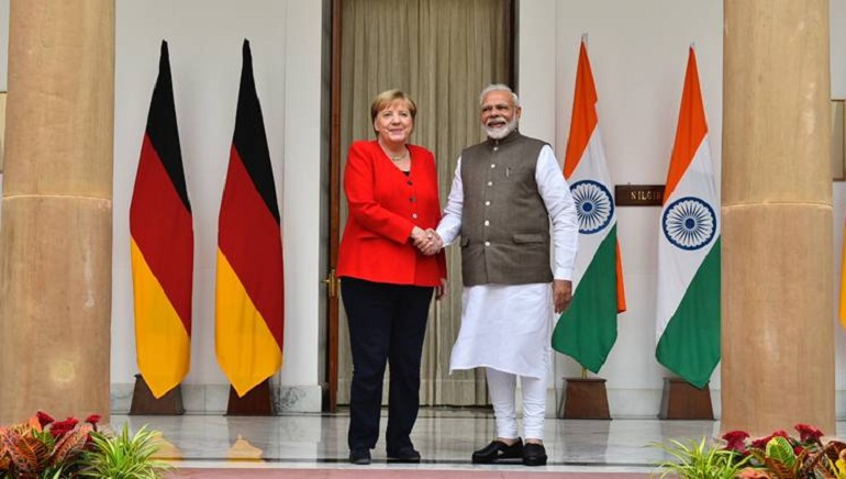 India- Germany strengthen bilateral ties, Sign 17 MoUs & 5 Joint Declarations