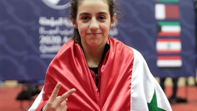 12-year-old Hend Zaza is the youngest athlete at Olympics
