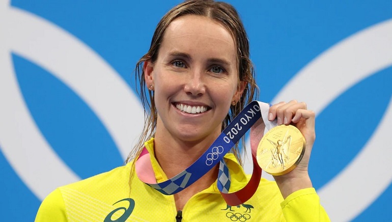 Emma Mckeon becomes the first female swimmer to win seven medals in Olympics
