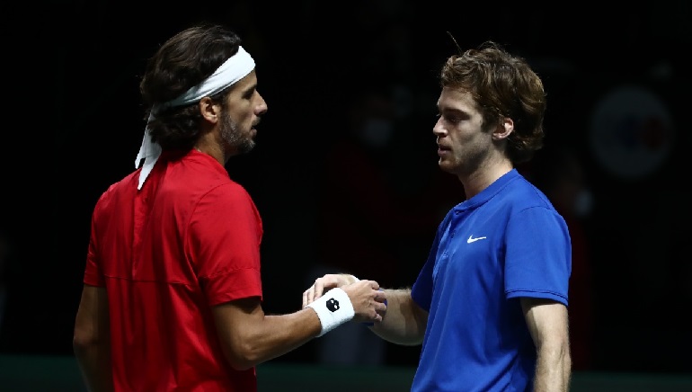 Russia knock out defending champions Spain from the Davis Cup