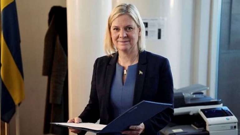 Magdalena Andersson re-elected as Sweden’s first female Prime Minister