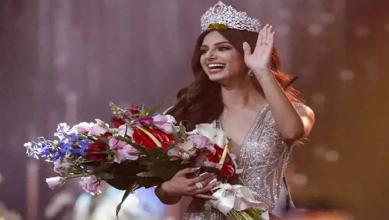 India’s Harnaaz Sandhu wins Miss Universe 2021 title