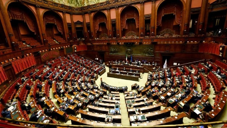 A wide-open race for president is underway in Italy’s Parliament
