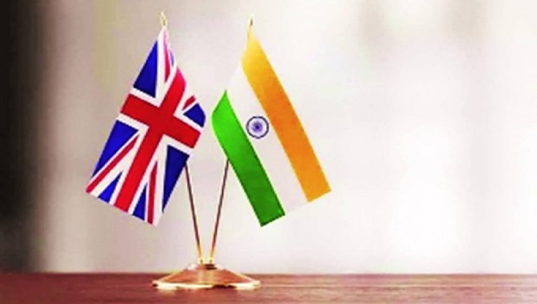 The UK PM announced the launch of a free trade agreement with India on Republic Day