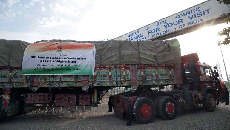 Afghanistan embassy expressed gratitude to India for 50,000 tonnes of wheat