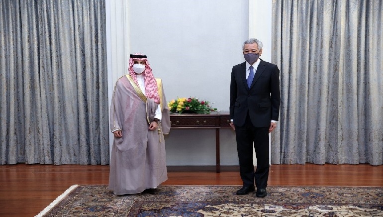 Singapore and Saudi Arabia deepening relations was welcomed by PM Lee