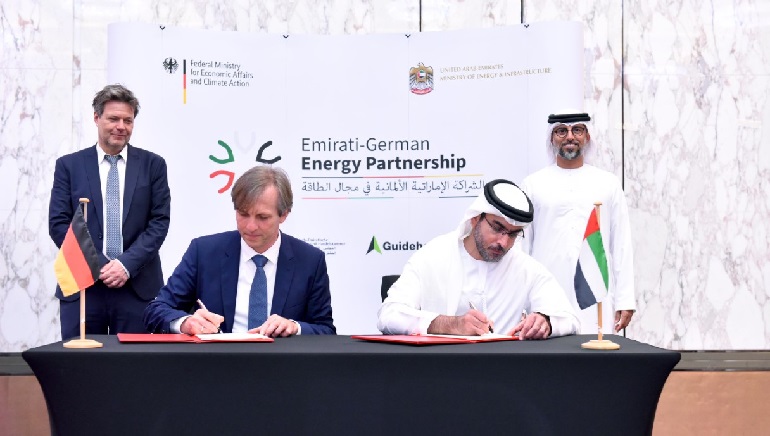 Germany, UAE sign climate-friendly contract in Abu Dhabi