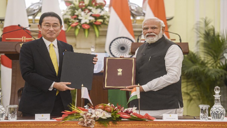 The next five years will see India and Japan invest $42 billion