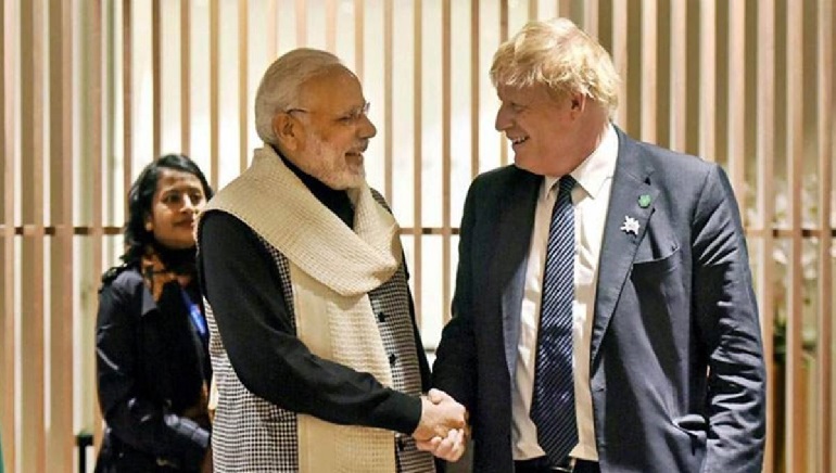 Modi and Johnson Hold Talks To Discuss The Ukraine Crisis