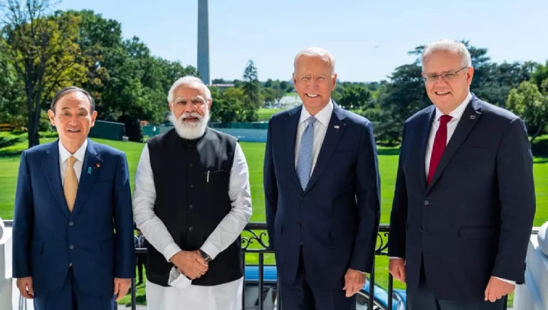 PM Modi to Join Biden and Other Quad Leaders In a Virtual Meet