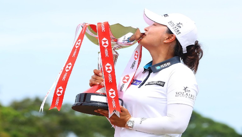 HSBC Women’s World Championship champion Ko Jin-young shatters records