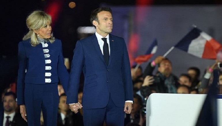 Macron Become The Third President To Be Reelected For Second Term