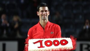 Novak Djokovic wins 1,000th ATP Tour match after winning the Italian Open semifinal