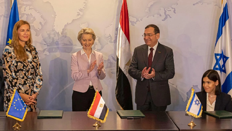EU Signs Gas Agreement with Egypt and Israel