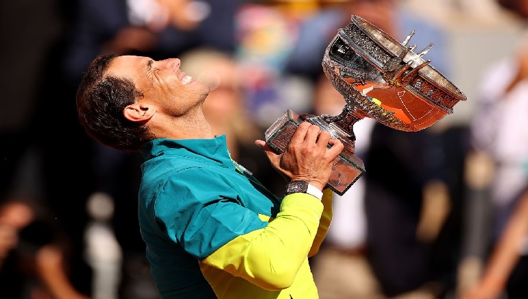 Rafael Nadal wins 14th French Open, becomes the first player to win 22 Grand Slam titles