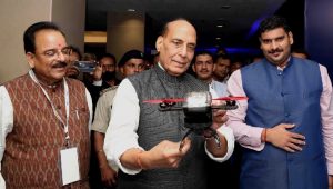 Defense minister Rajnath Singh launches 75 AI-enabled products
