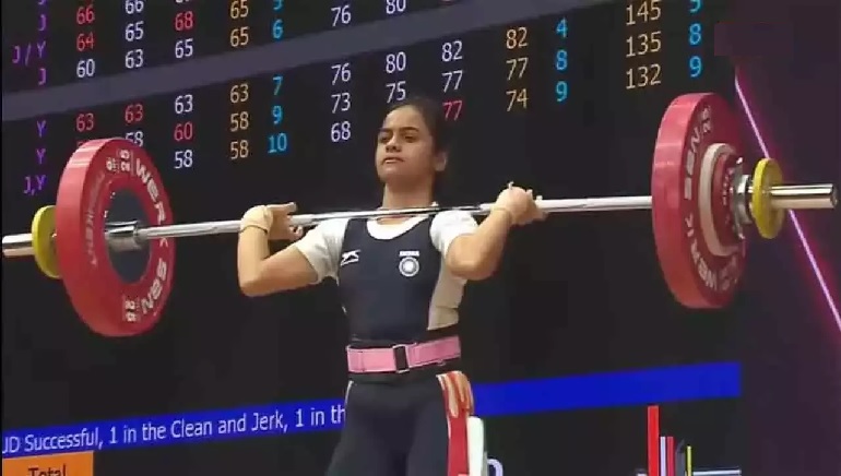 Harshada clinches gold at the Asian Youth and Junior Weightlifting Championships