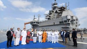 Indian Navy gets its first indigenous aircraft carrier Vikrant