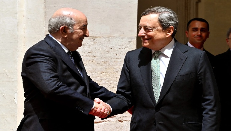 Italy signs energy deals with Algeria