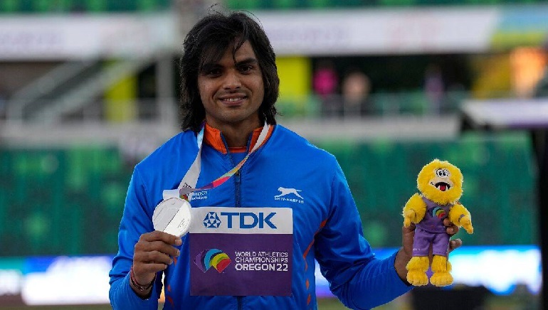 Neeraj Chopra Creates History By Winning India’s First Silver At The World Athletics Championships 2022