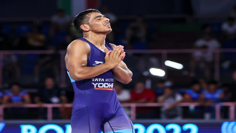 Suraj Vashisht wins gold at the Greco-Roman U17 World Wrestling Championships, becoming the first Indian to do it in 32 years