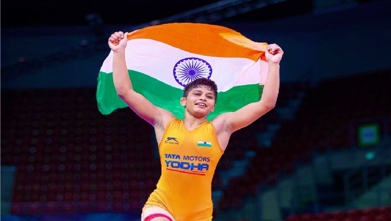 Antim Panghal becomes India’s first-ever U-20 world wrestling champion
