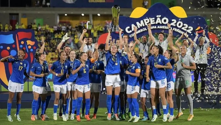 Brazil beat Colombia to win Copa America Femenina for the eighth time