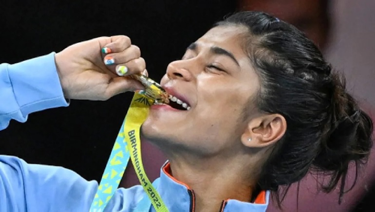 Boxer Nikhat Zareen wins gold at the CWG 2022, says she will take PM Modi’s autograph on her gloves