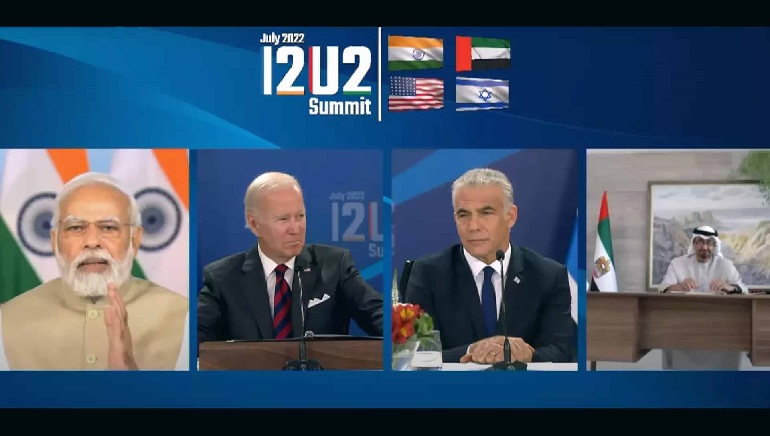 India will make vital contributions to economic growth in the Middle East and S Asia through I2U2