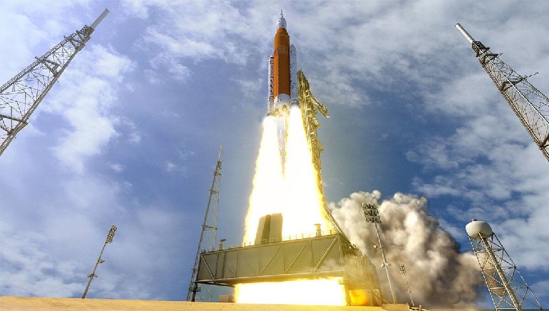 Artemis I mission: NASA starts rolling out SLS and Orion to launch complex