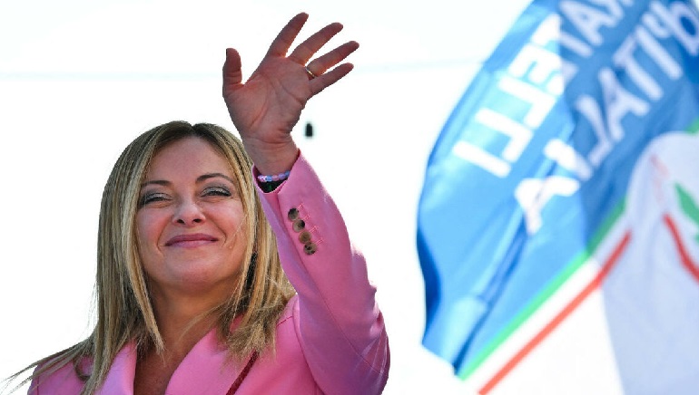 Giorgia Meloni set to become Italy’s first woman PM after the election victory