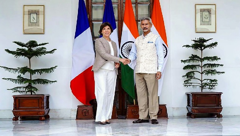 India, France Agreed To Work Towards Establishment Of Indo-Pacific Trilateral Development Co-operation