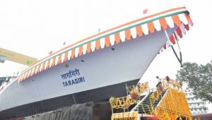 India launches stealth warship Taragiri; another boost for ‘Aatmanirbhar Bharat’