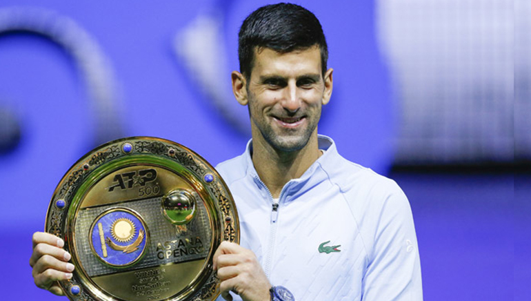 Novak Djokovic Takes 90th Career Title With Astana Victory