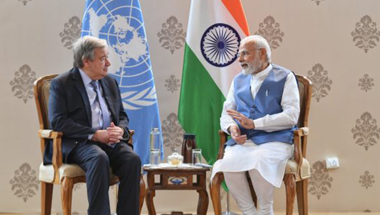 PM Modi and UN chief Guterres launch Mission LiFE for climate-friendly behaviour; world leaders congratulate