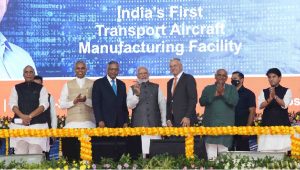 Prime Minister Lays Foundation Stone for C-295 Transport Aircraft Plant in Vadodara