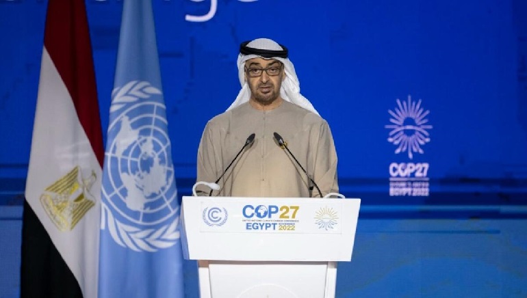 UAE Will Supply Oil and Gas ‘As Long as World is in Need’: Sheikh Mohamed at COP27
