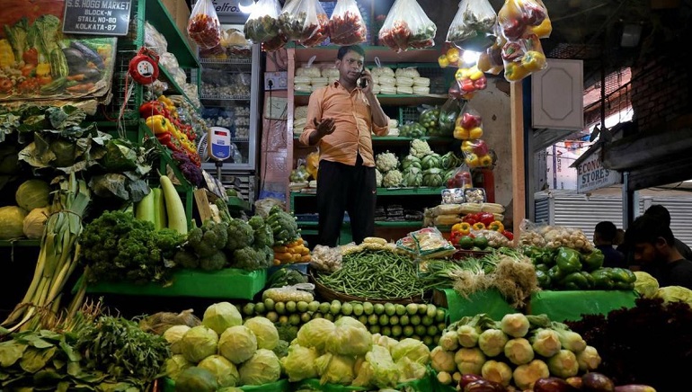 India Inflation Eases to 11-Month Low in November