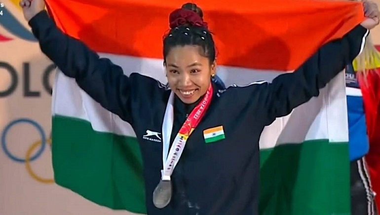 Mirabai Chanu Wins Silver at World Championship
