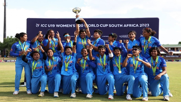 India Beat England to Win Inaugural ICC U19 Women’s T20 World Cup