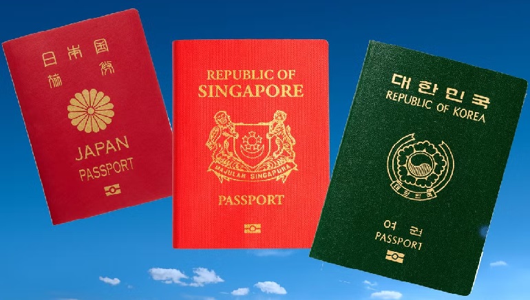 Most Powerful Passports 2023 Are Japan, Singapore, South Korea on Henley  Index - Bloomberg