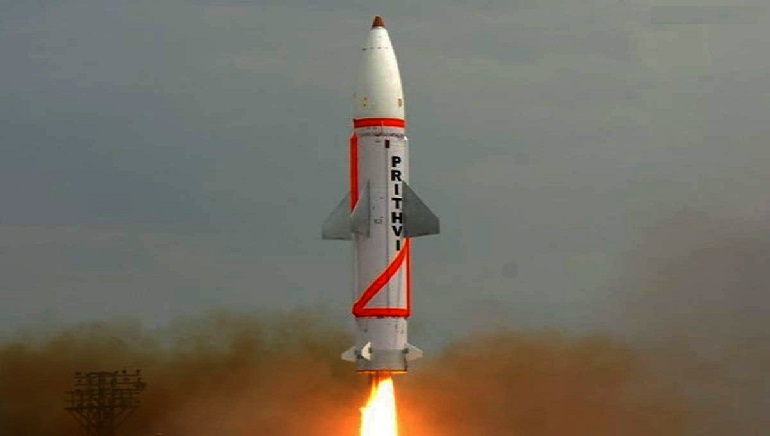 India Test Launches Prithvi-II Ballistic Missile