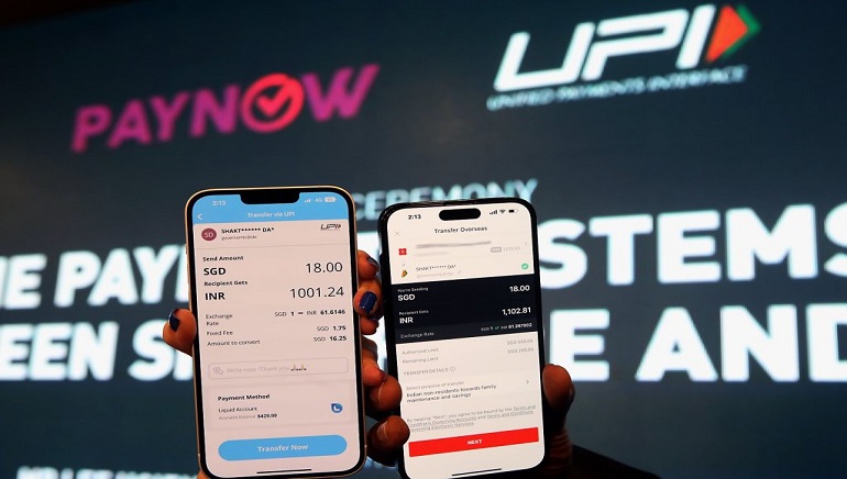India Links its UPI with Singapore’s PayNow