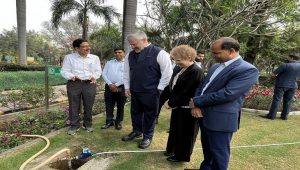 Children’s Park in Delhi Gets Israeli Drip Irrigation System