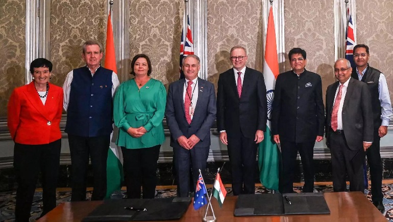 India, Australia to Conclude Pact on Market Access Soon