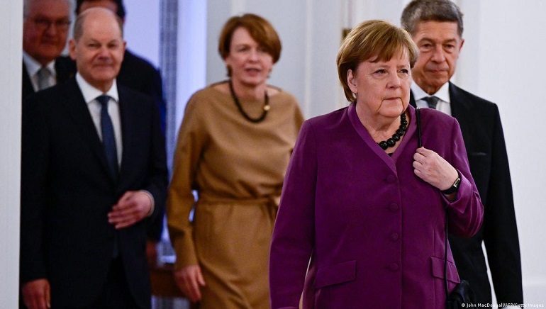 Angela Merkel Receives Germany’s Highest Order of Merit