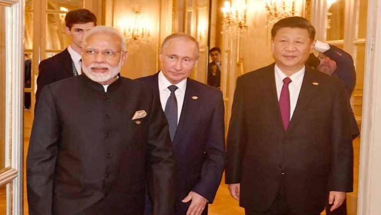 China Plans to Boost Ties with Russia and India
