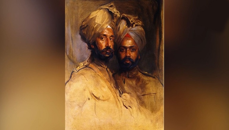 UK Prohibits Export of Painting of 2 Indian WWI Soldiers