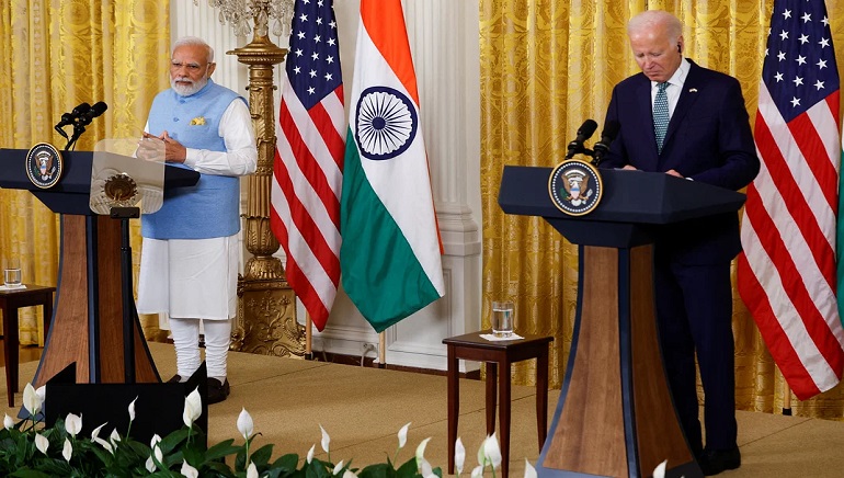 Biden, Modi Hail New Era for India, US Relations amid Several Deals